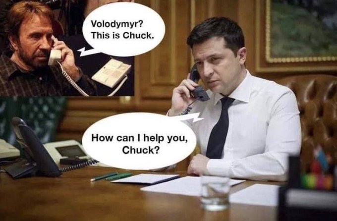 Volodymyr and Chuck