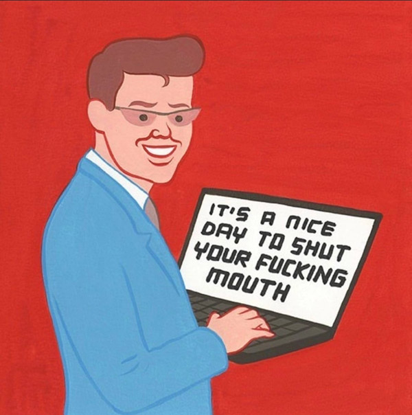 shut your mouth