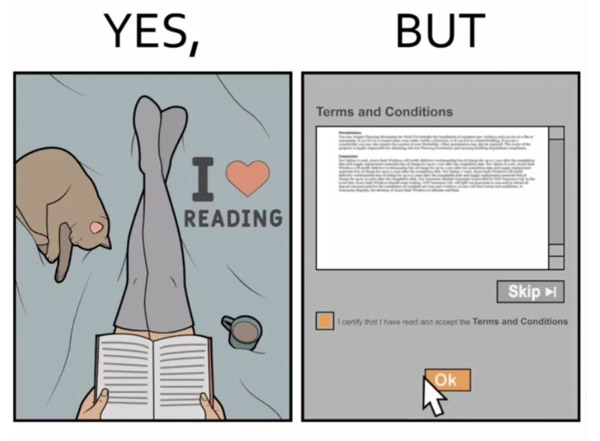 I love reading
