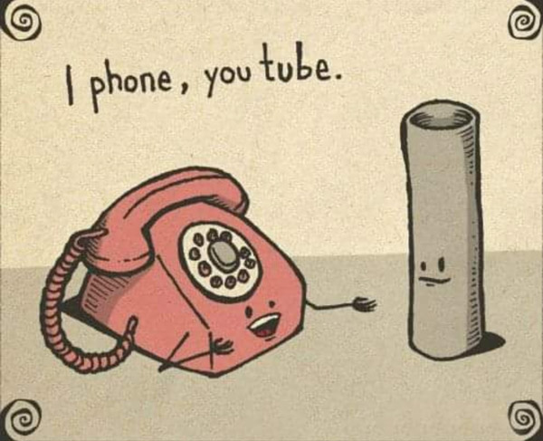 I phone, you tube