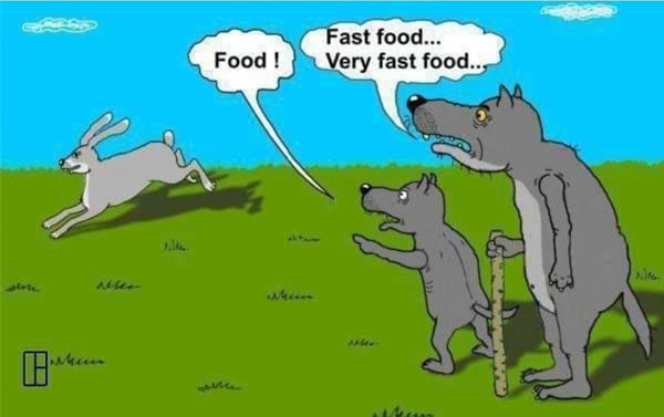 very fast food