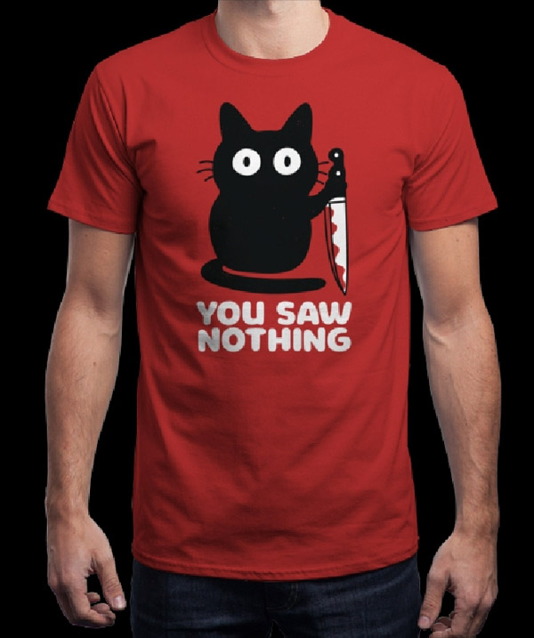 you saw nothing