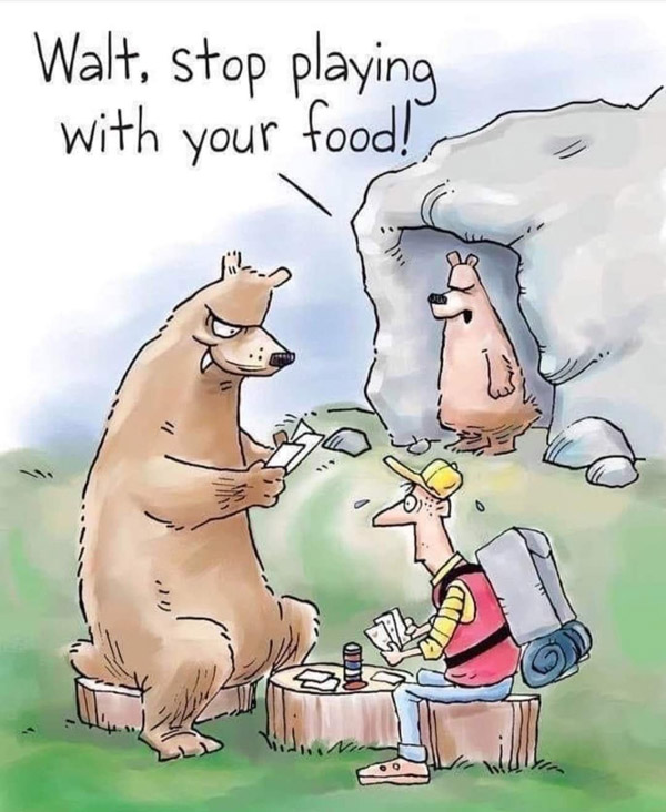 stop playing with your food