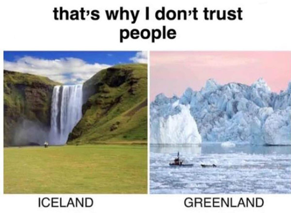 that's why I don't trust people