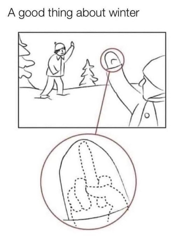 a good thing about winter