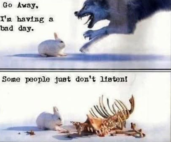 some people just don't listen